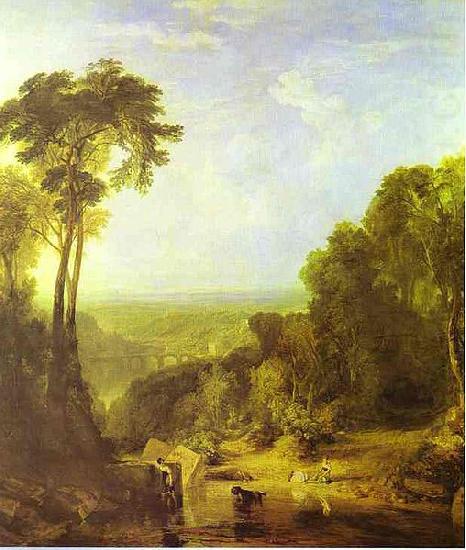 Joseph Mallord William Turner Crossing the Brook by J. M. W. Turner china oil painting image